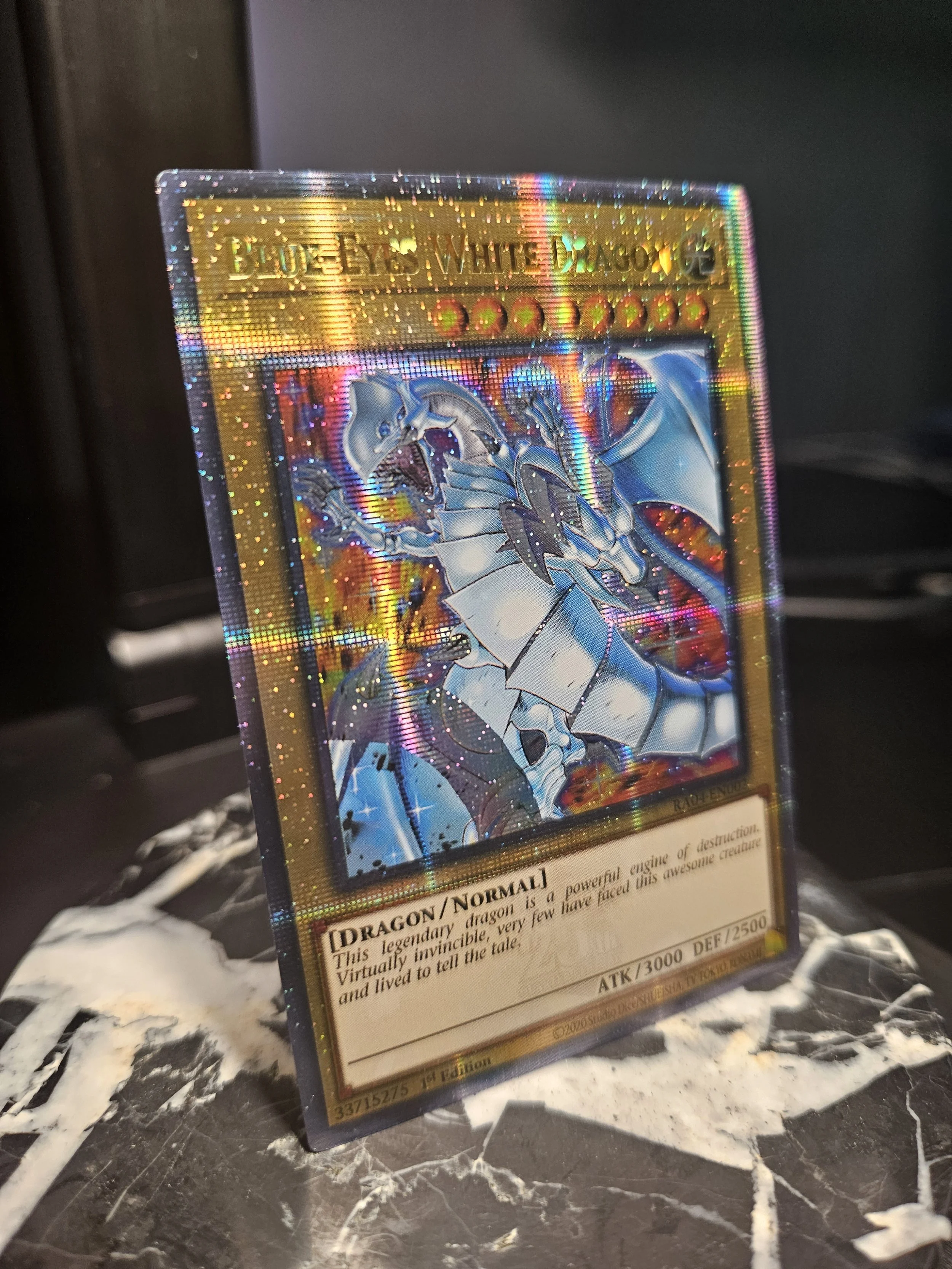 遊戯王OCG BEGINNER'S EDITION EXPERT EDITION Blue-Eyes Spirit Dragon Ultimate QCCP-JP010 Quarter Century